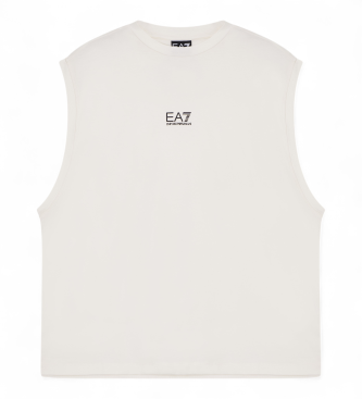 EA7 Camiseta  Top Natural Ventus blanco