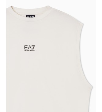 EA7 Camiseta  Top Natural Ventus blanco