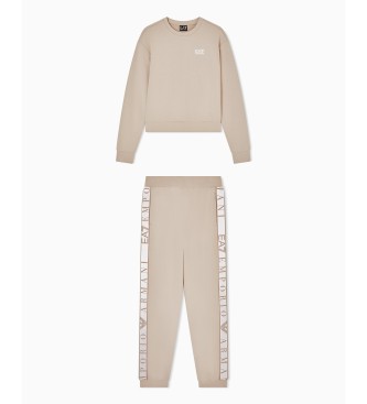 EA7 Naturligt Ventus set beige