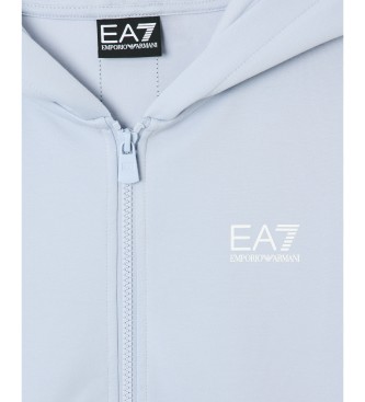 EA7 Sweatshirt Natural Ventus blau