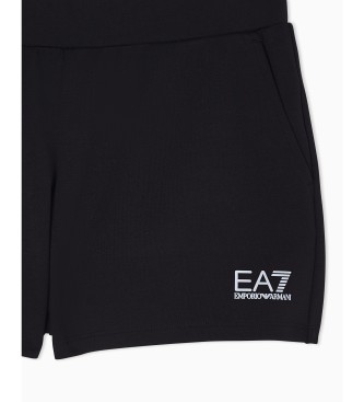 EA7 Komplet top in kratke hla?e Natural Ventus7 belo-?rn