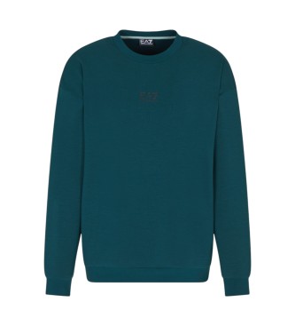 EA7 Sweatshirt Natural Ventus7 Ponderosa green