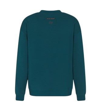 EA7 Sweatshirt Natural Ventus7 Ponderosa green