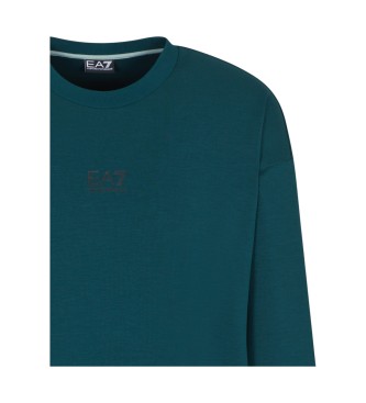 EA7 Sweatshirt Natural Ventus7 Ponderosa green