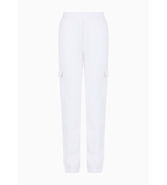 EA7 Pantaloni bianchi Ventus7 naturali