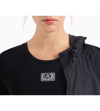 EA7 T-shirt Natuurlijk Ventus7 zwart