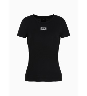 EA7 T-shirt Natuurlijk Ventus7 zwart