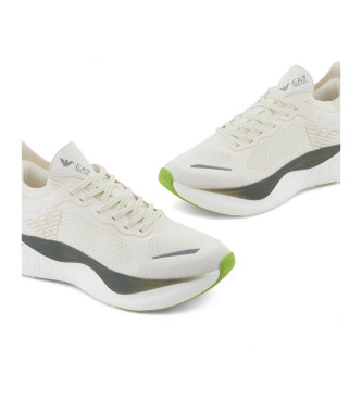 EA7 Sneakers Nitro Wave, bianco sporco