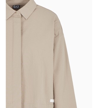 EA7 Brown Outerwear Jacket