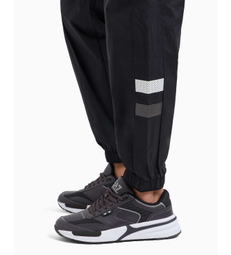 EA7 Dynamic Athlete cargo-bukser i teknisk stof Ventus7 sort