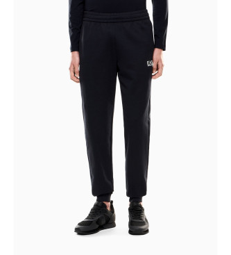 EA7 Pantaloni in cotone blu navy Core Identity