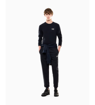 EA7 Pantaloni in cotone blu navy Core Identity
