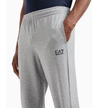 EA7 Cotton sweatpants Core Indetity grey