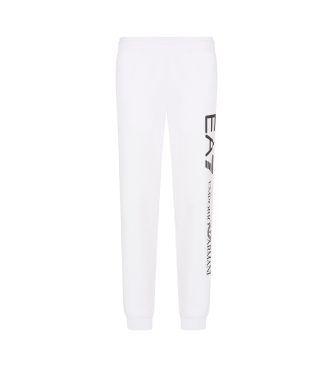 EA7 Tracksuit broek Logo serie wit katoen