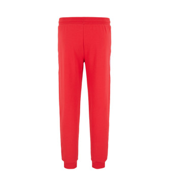 EA7 Red tracksuit bottoms