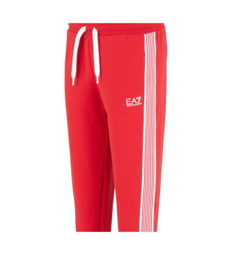 EA7 Red tracksuit bottoms