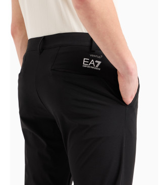 EA7 Golf Pro Pants aus technischem Gewebe Ventus7 schwarz