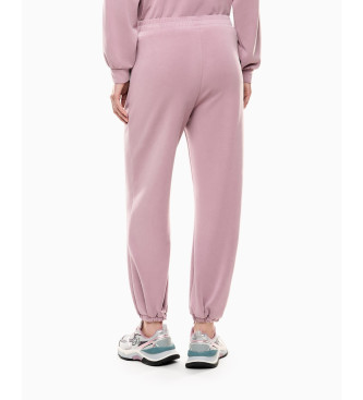 EA7 Interlock trousers Precious pink