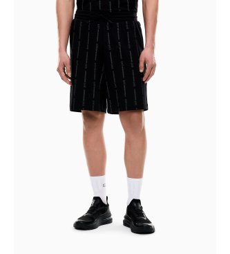 EA7 Graphic Series sorte shorts