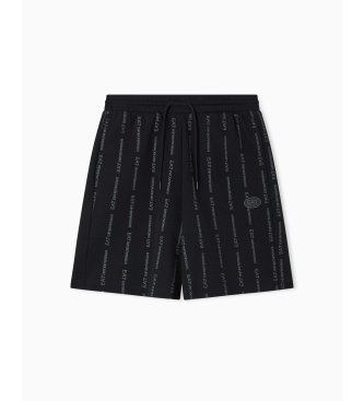 EA7 Graphic Series sorte shorts