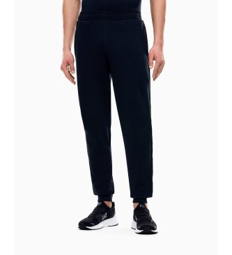 EA7 Pantalón Interlock marino