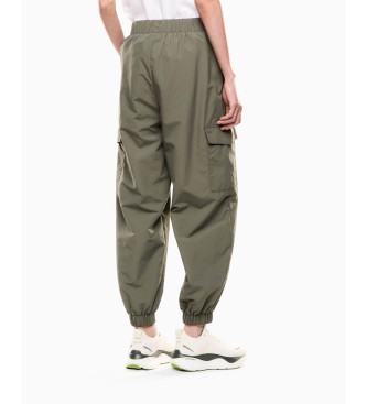 EA7 Pantaloni cargo verdi Contemporary Sport