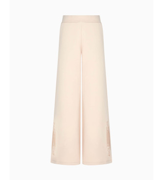 EA7 Logo Series beige bukser