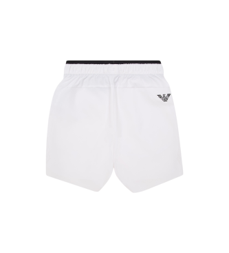 EA7 Pantaloncini da tennis bianchi Pro