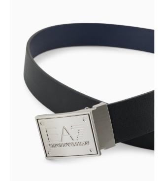 EA7 Reversible belt black
