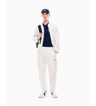EA7 Polo Tennis Pro bleu bicolore