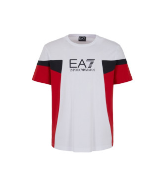 EA7 Koszulka Tennis Club M biała koszulka polo
