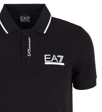 EA7 Klassiek zwart poloshirt