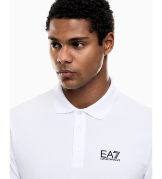 EA7 Core Identity polo shirt white