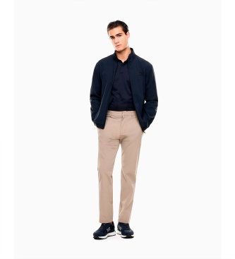 EA7 Blauwe Polo Golf Pro