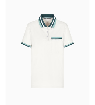 EA7 Polo Golf Pro S off-white