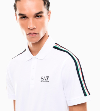 EA7 Polo Italian Spirit blanc