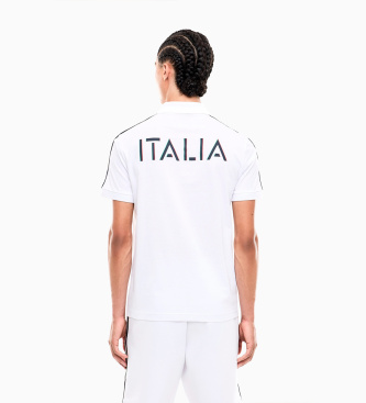 EA7 Polo Italian Spirit blanc