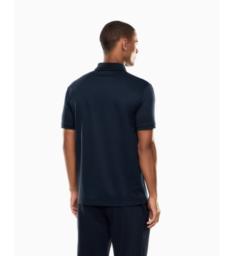 EA7 P�lo azul-marinho Lux Identity