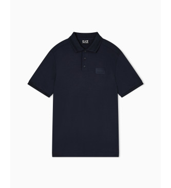 EA7 P�lo azul-marinho Lux Identity