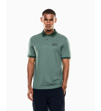 EA7 Polo Lux Identity verde