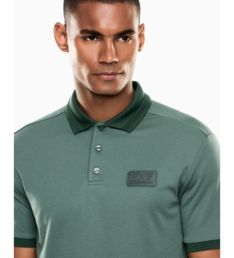EA7 Polo Lux Identity verde
