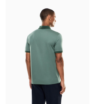 EA7 Polo Lux Identity verde