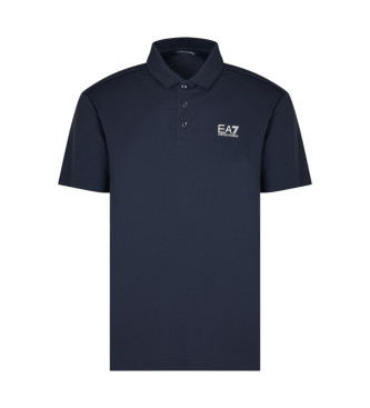 EA7 Lux navy polo shirt