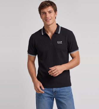 EA7 Polo Tomas noir
