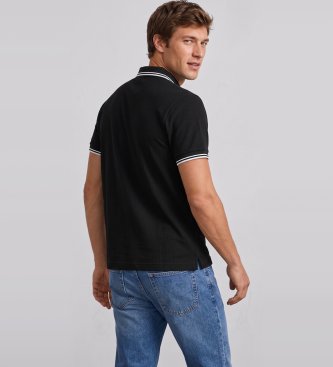 EA7 Polo Tomas noir
