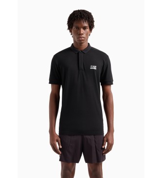 EA7 Dynamic Athlete poloshirt i teknisk stof Natural VENTUS7 brown