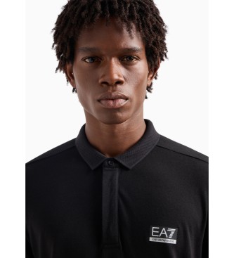 EA7 Dynamic Athlete polo van technische stof Natuurlijk VENTUS7 bruin