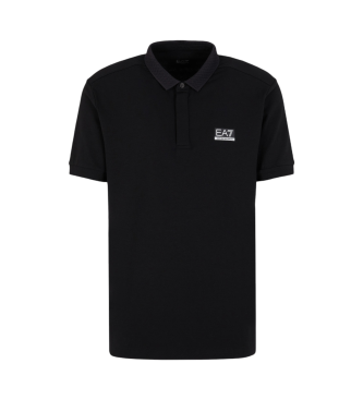 EA7 Poloshirt Dynamic Athlete aus technischem Gewebe Natural VENTUS7 braun