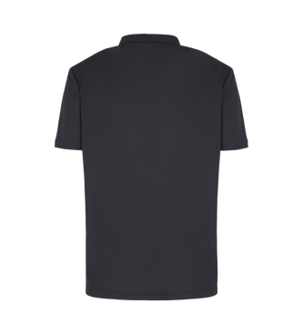 EA7 Tennis Pro poloshirt i teknisk stof VENTUS7 sort