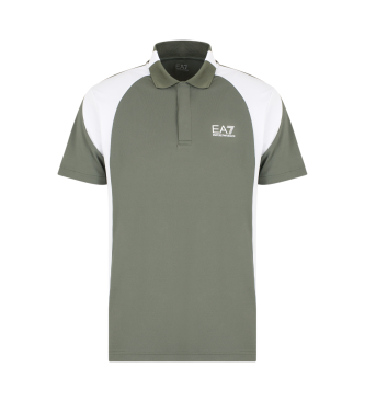 EA7 Tennis Pro polo shirt in technical fabric VENTUS7 green